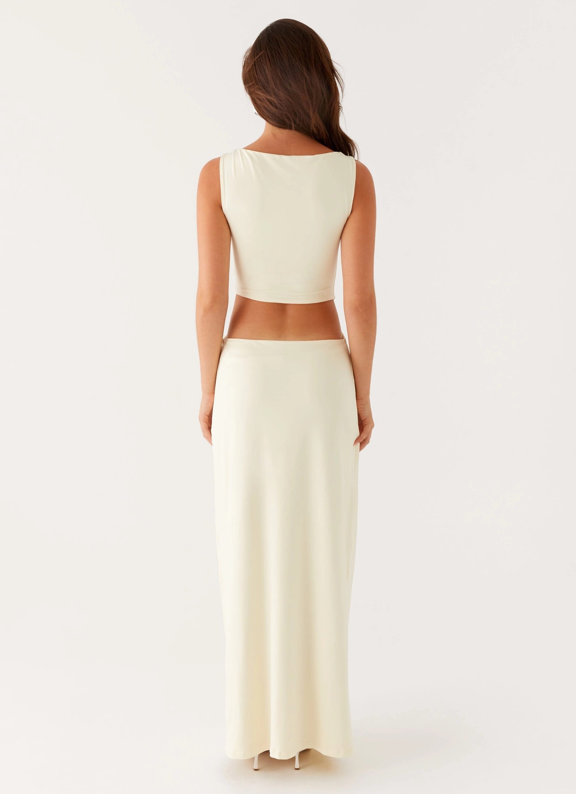 Calm Lines Lilabelle Twist Maxi Dress - Yellow
