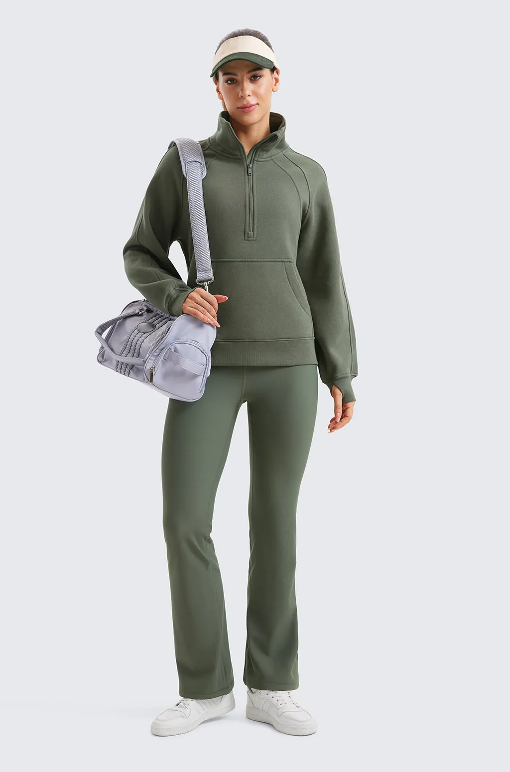 Fleece Lined Hip-Length Hoodies