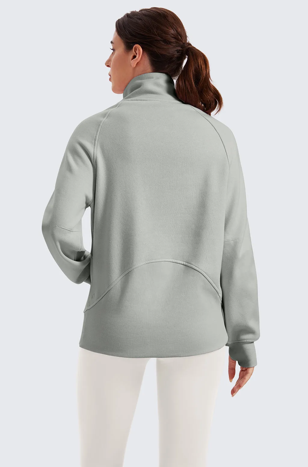 Fleece Lined Hip-Length Hoodies