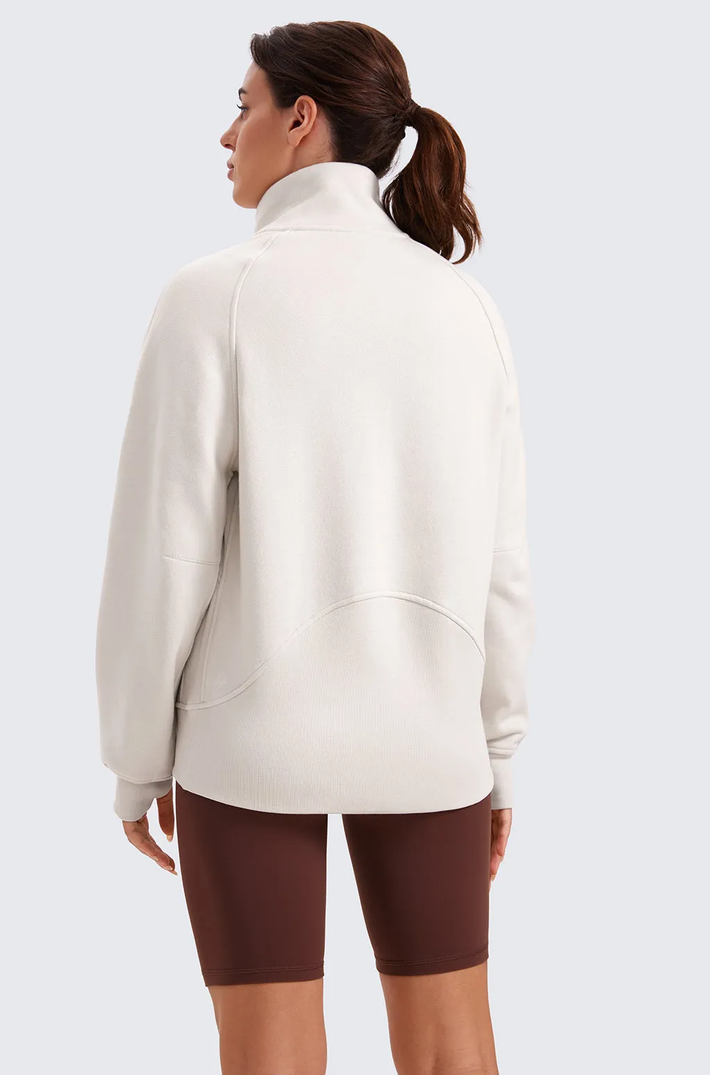 Fleece Lined Hip-Length Hoodies