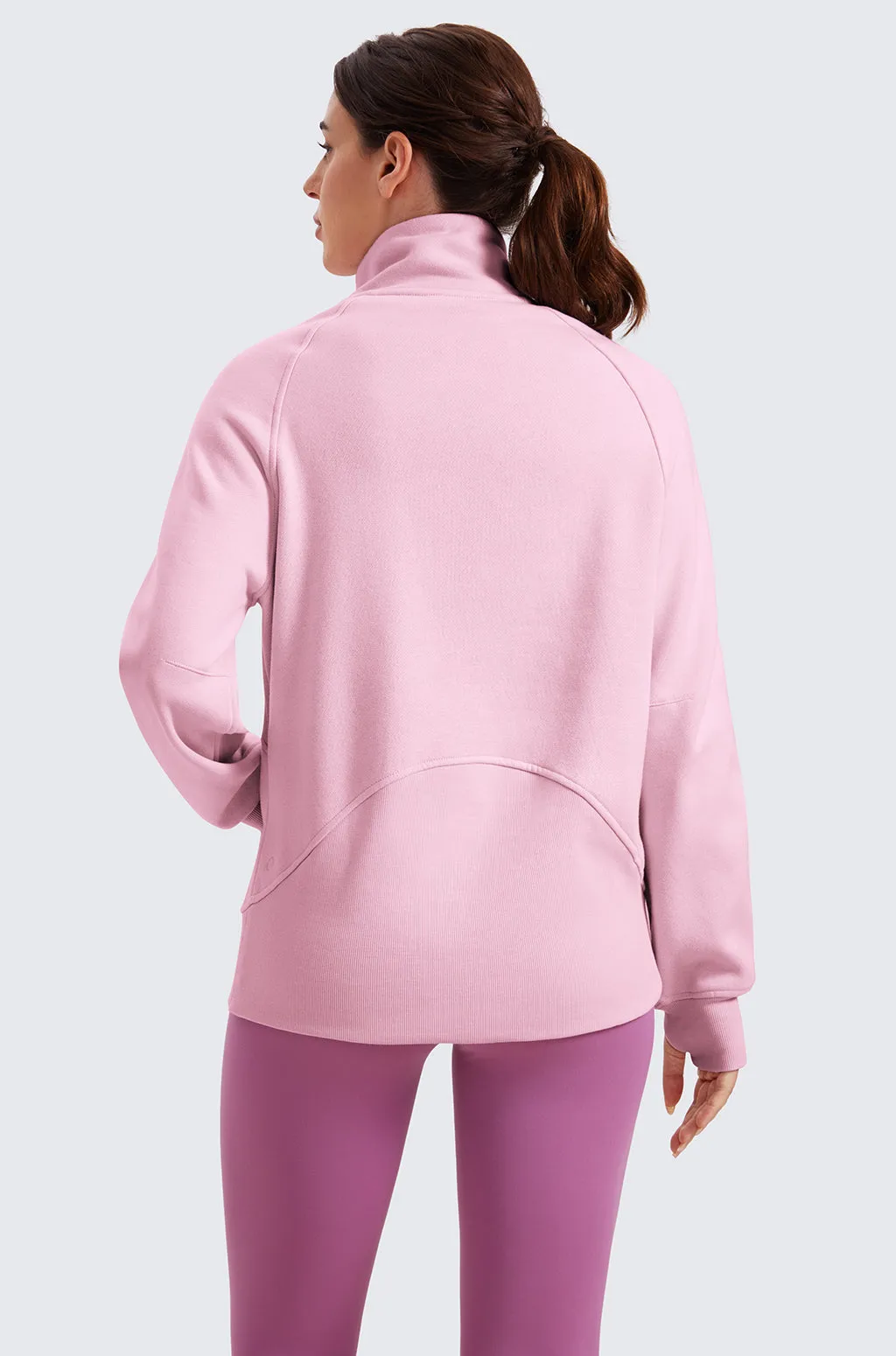 Fleece Lined Hip-Length Hoodies