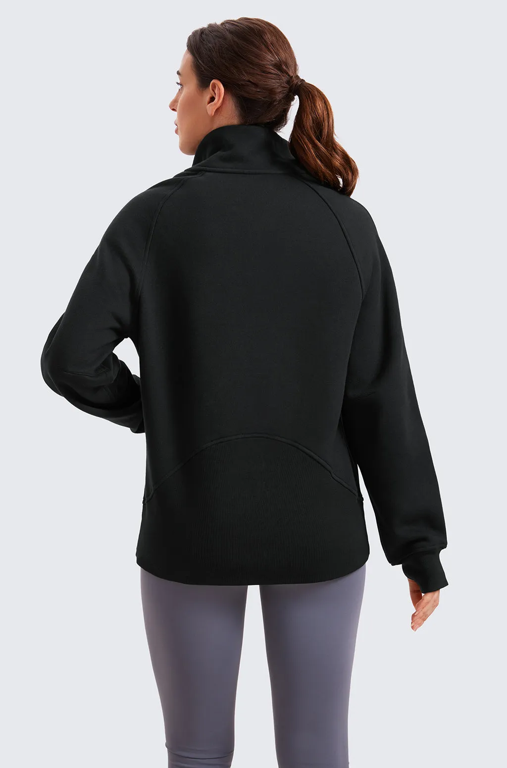 Fleece Lined Hip-Length Hoodies