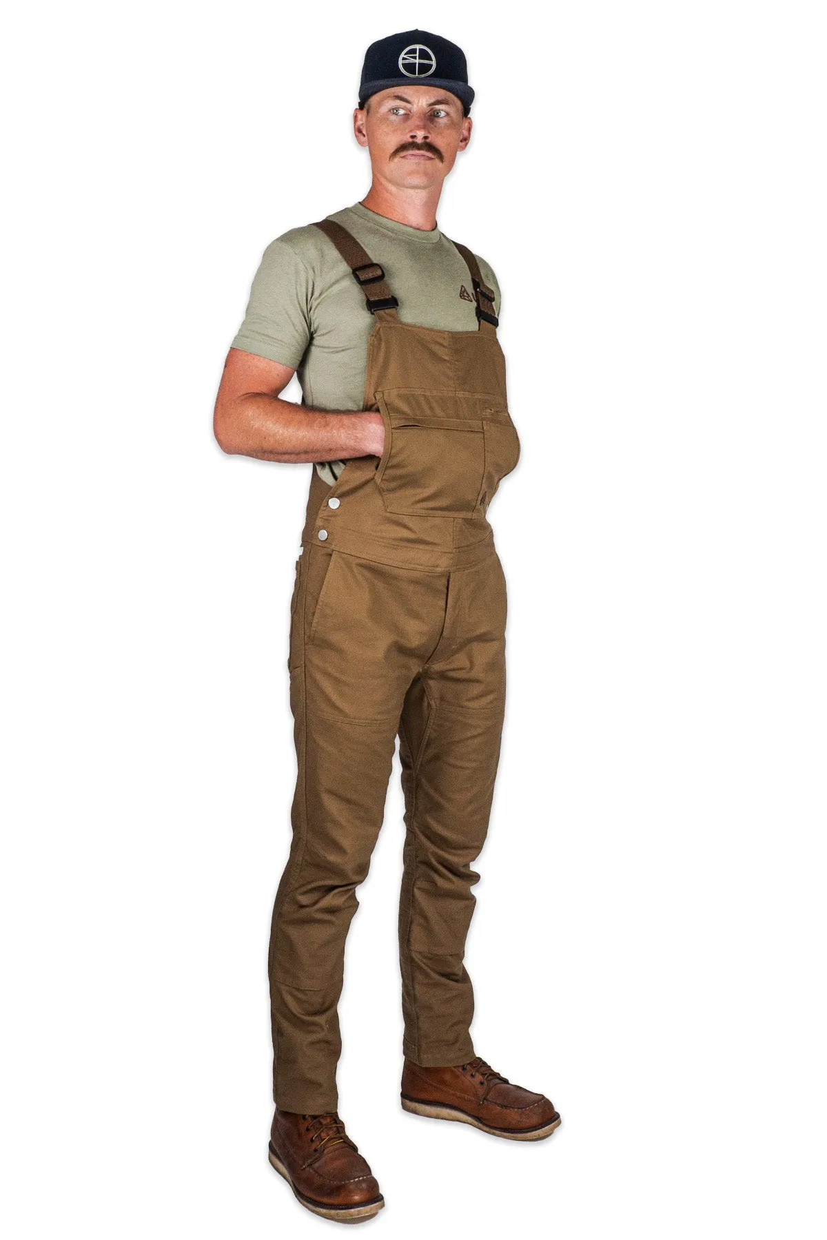 Flex Canvas Overalls