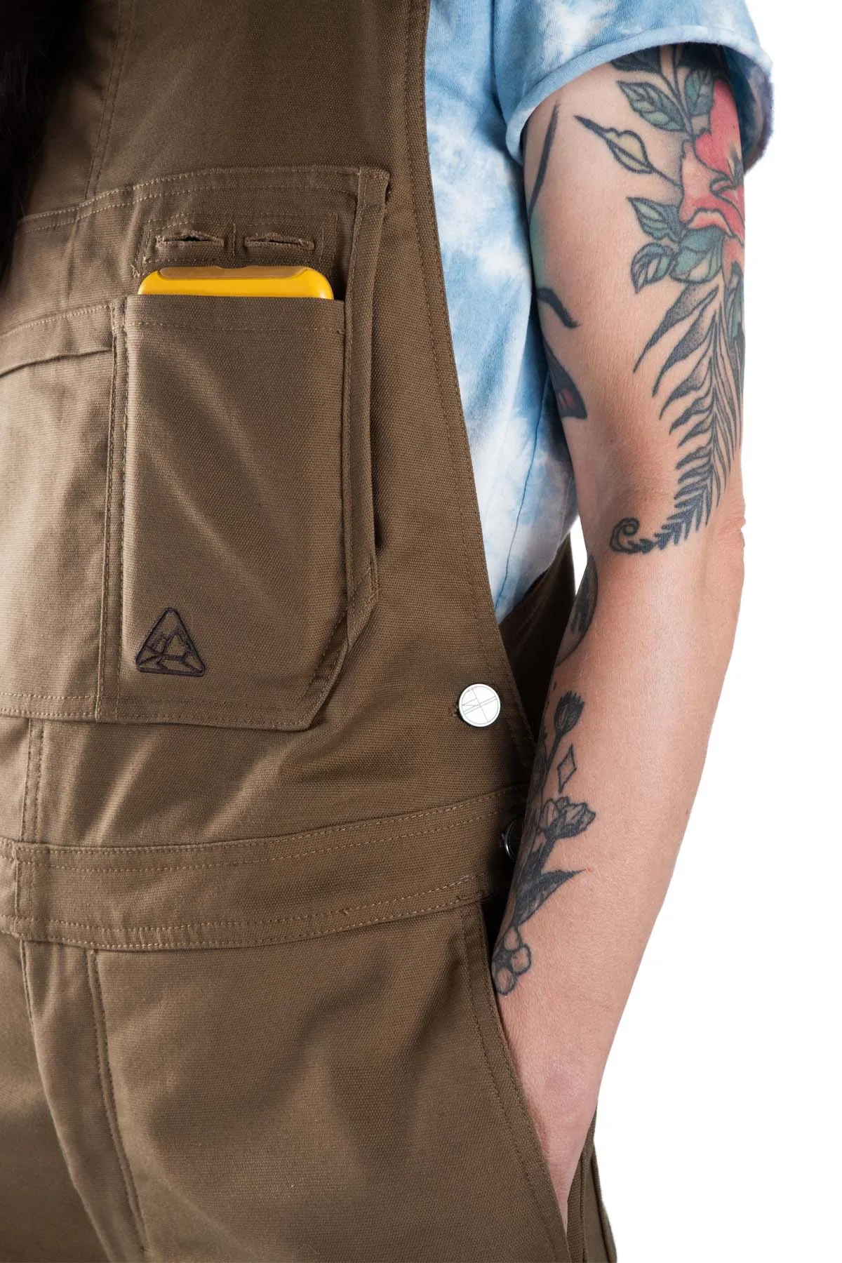 Flex Canvas Overalls