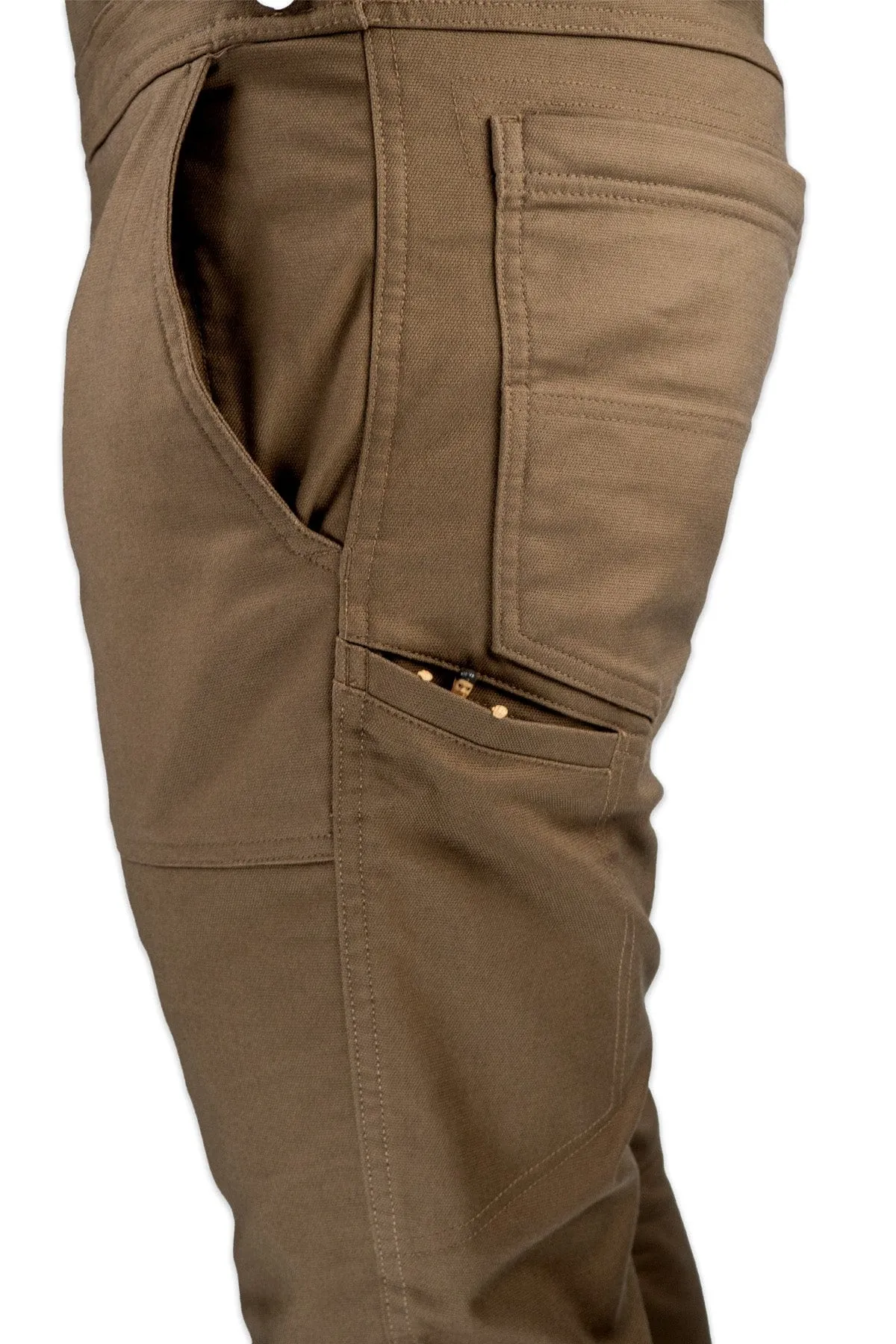 Flex Canvas Overalls