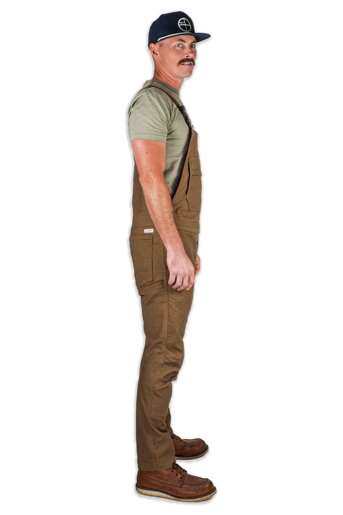 Flex Canvas Overalls