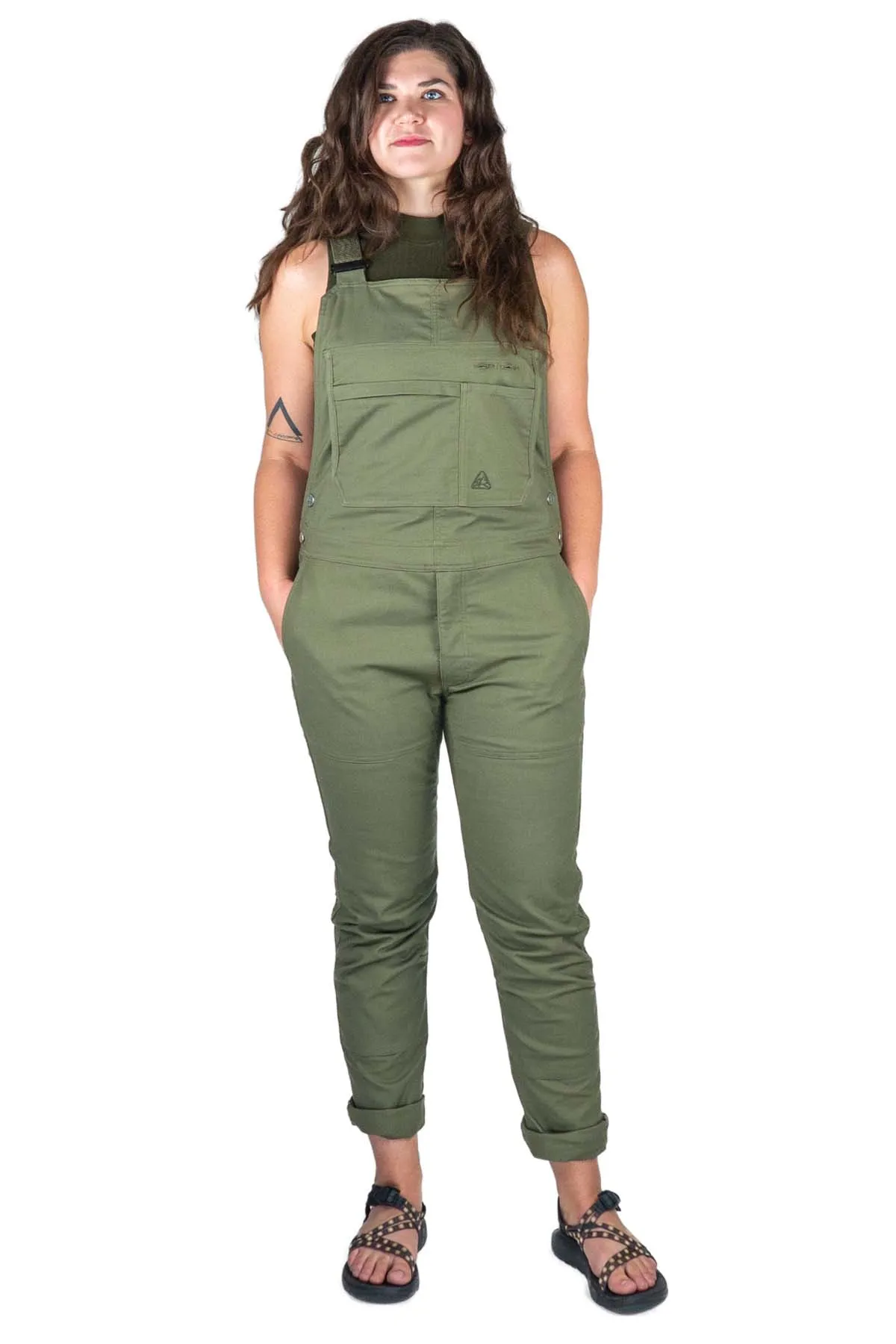 Flex Canvas Overalls