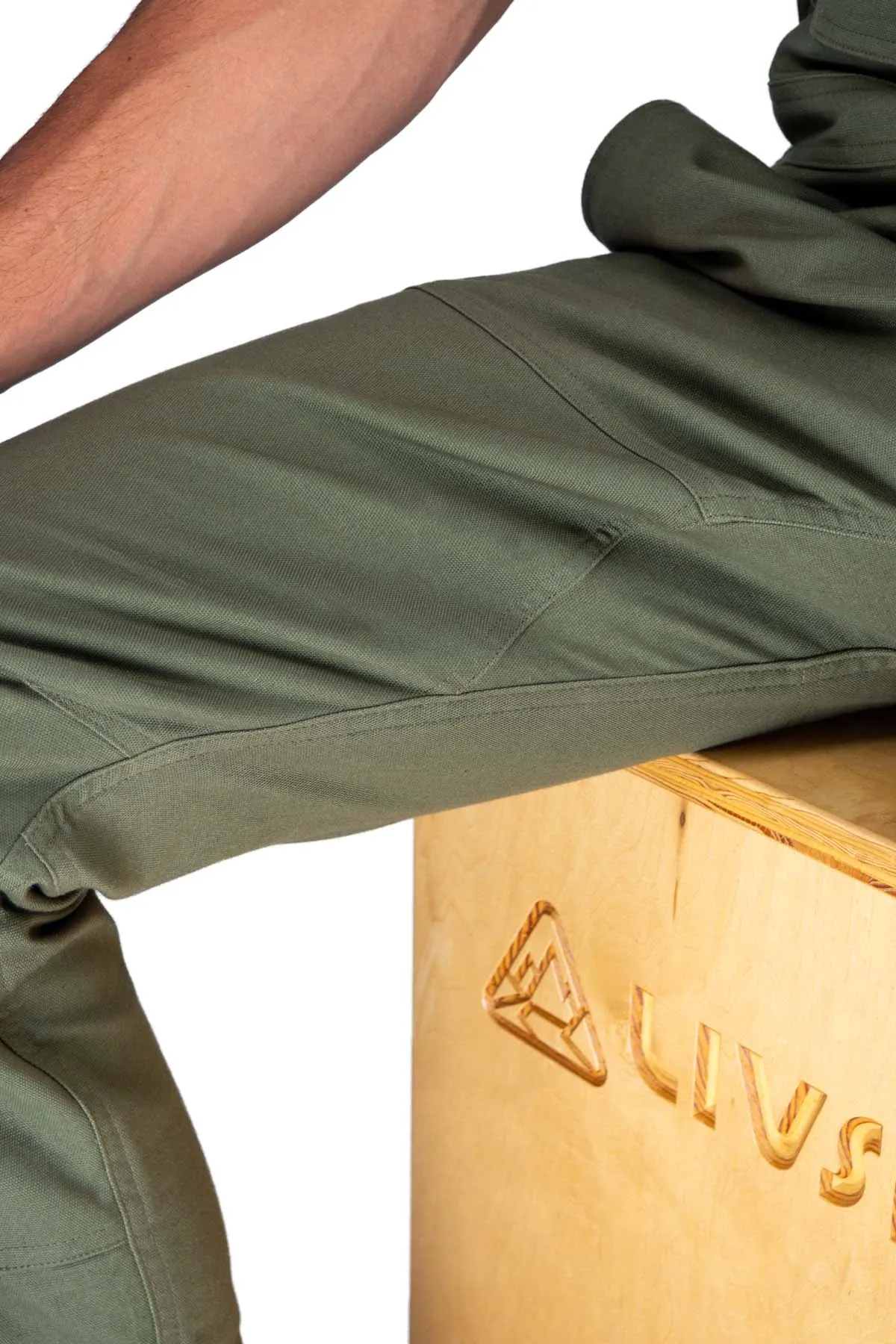 Flex Canvas Overalls