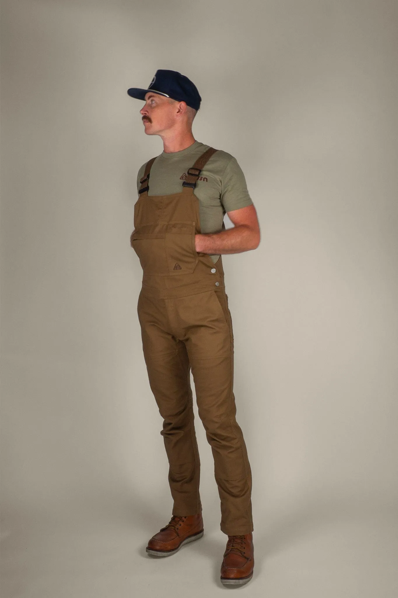 Flex Canvas Overalls