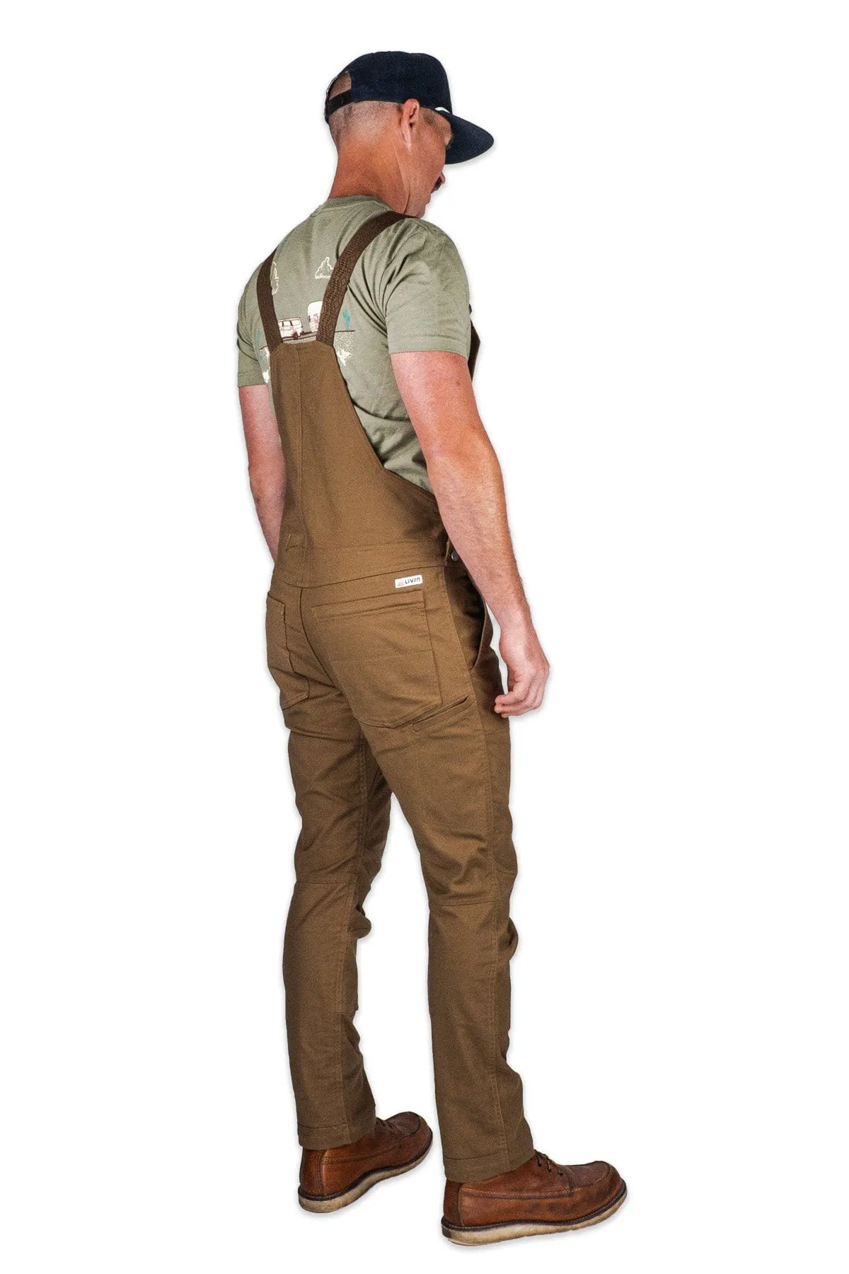 Flex Canvas Overalls