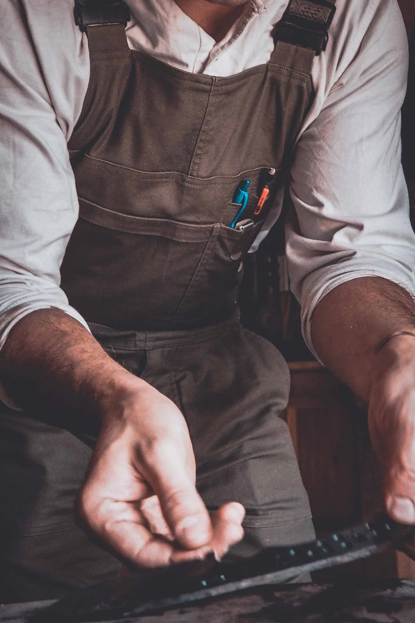 Flex Canvas Overalls