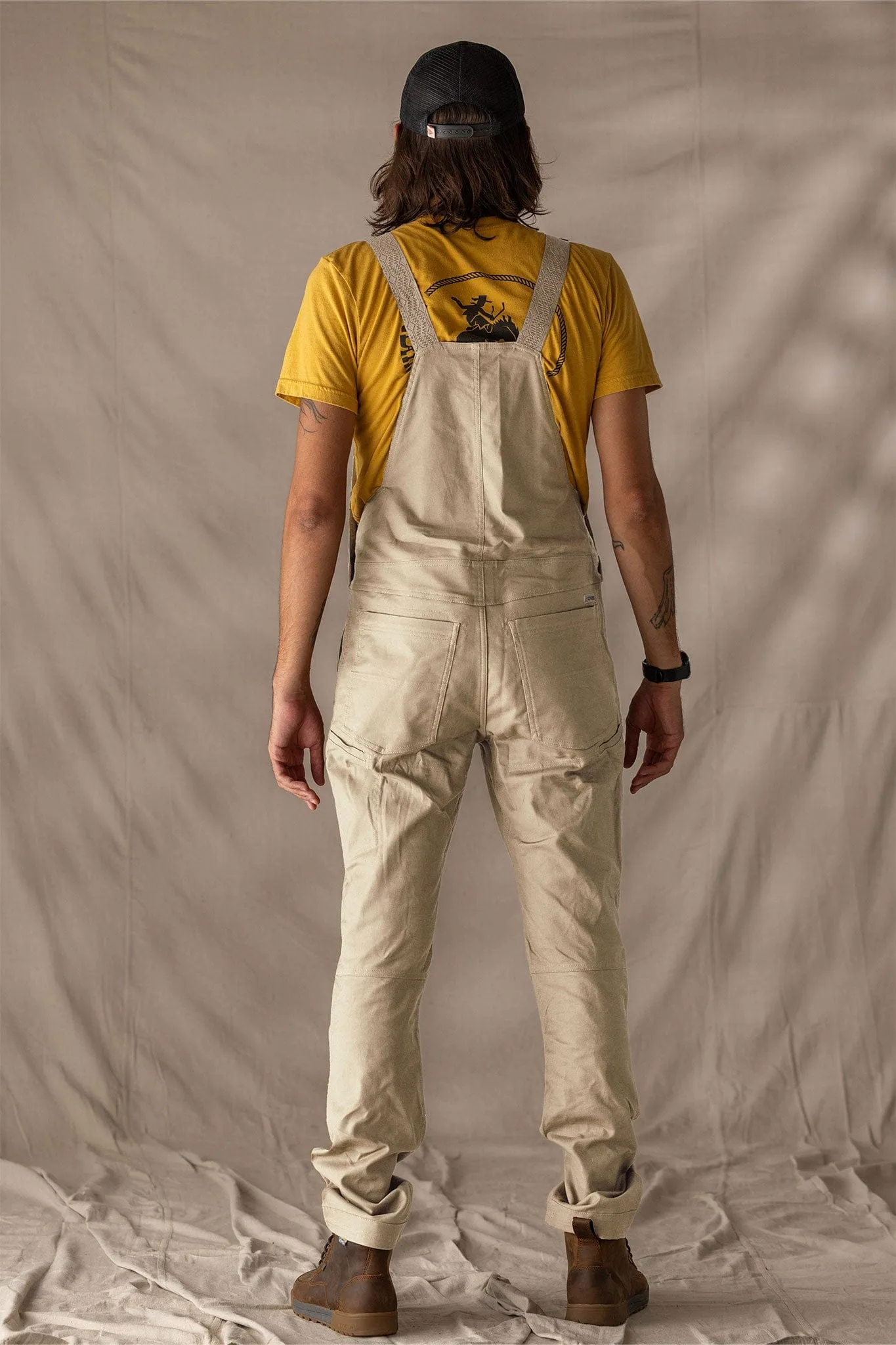 Flex Canvas Overalls