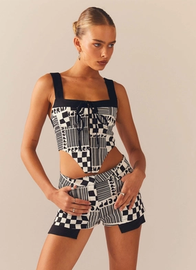 Flex Wear No Ride-Up Play It Louder Shorts - Barcode