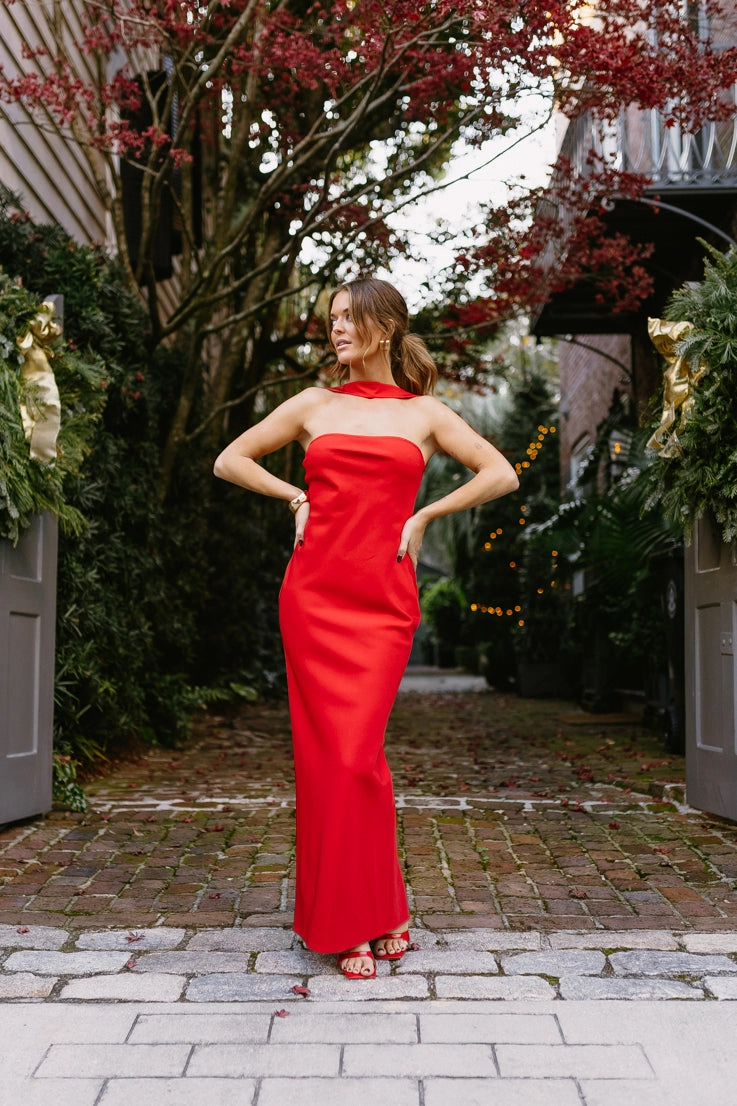 UltraSoft Lining MultiPanelBreathability Prophecy Maxi Dress