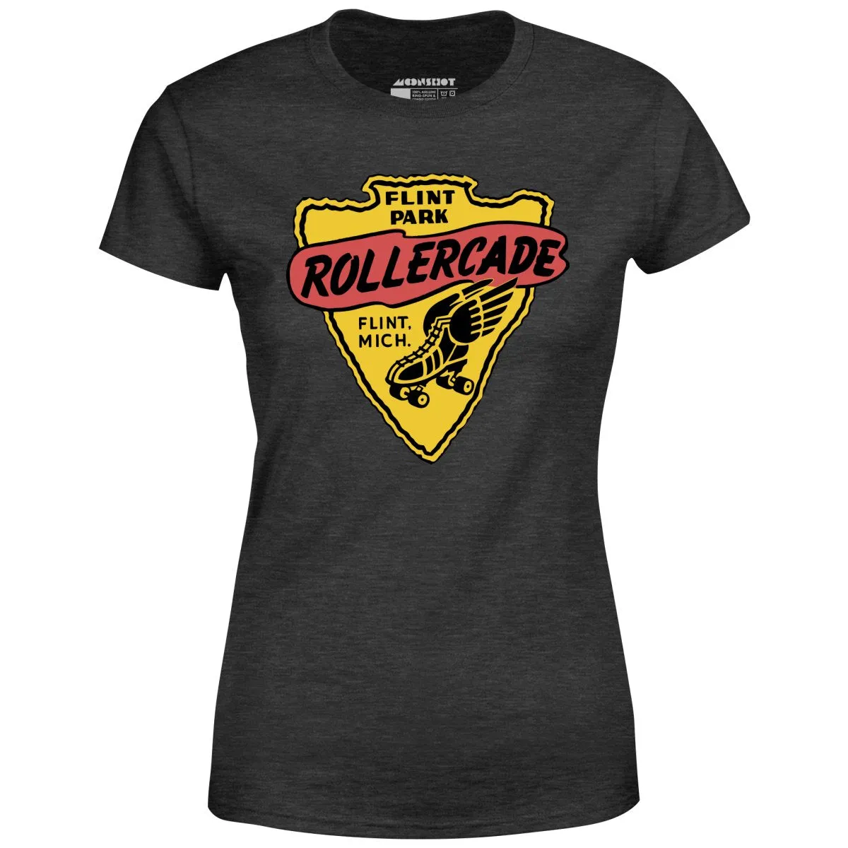 Flint Park Rollercade - Flint, MI - Vintage Roller Rink - Women's T-Shirt