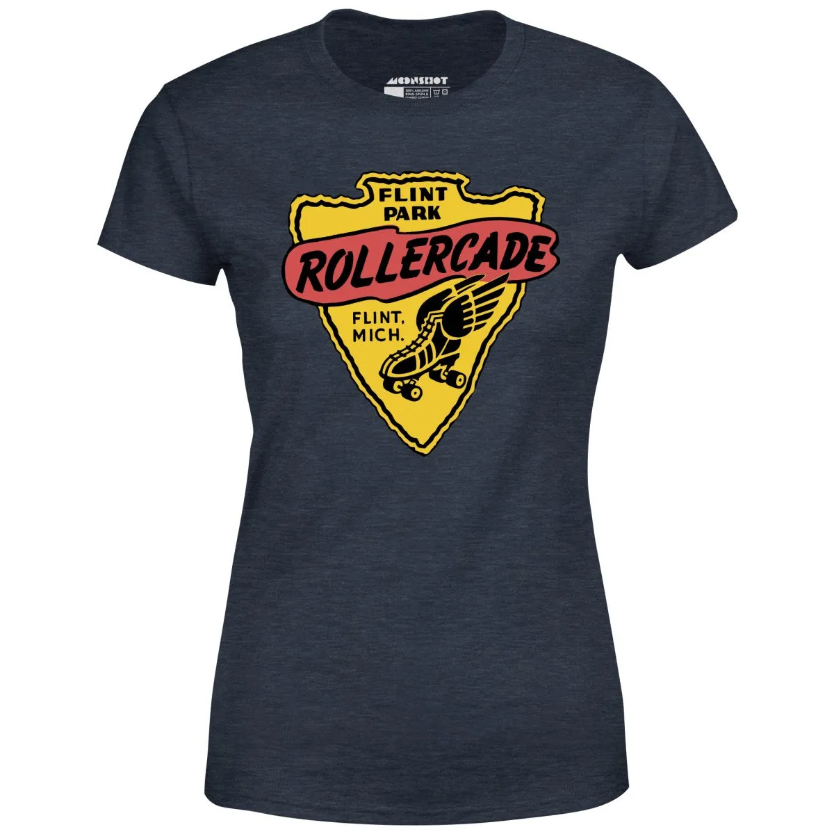 Flint Park Rollercade - Flint, MI - Vintage Roller Rink - Women's T-Shirt