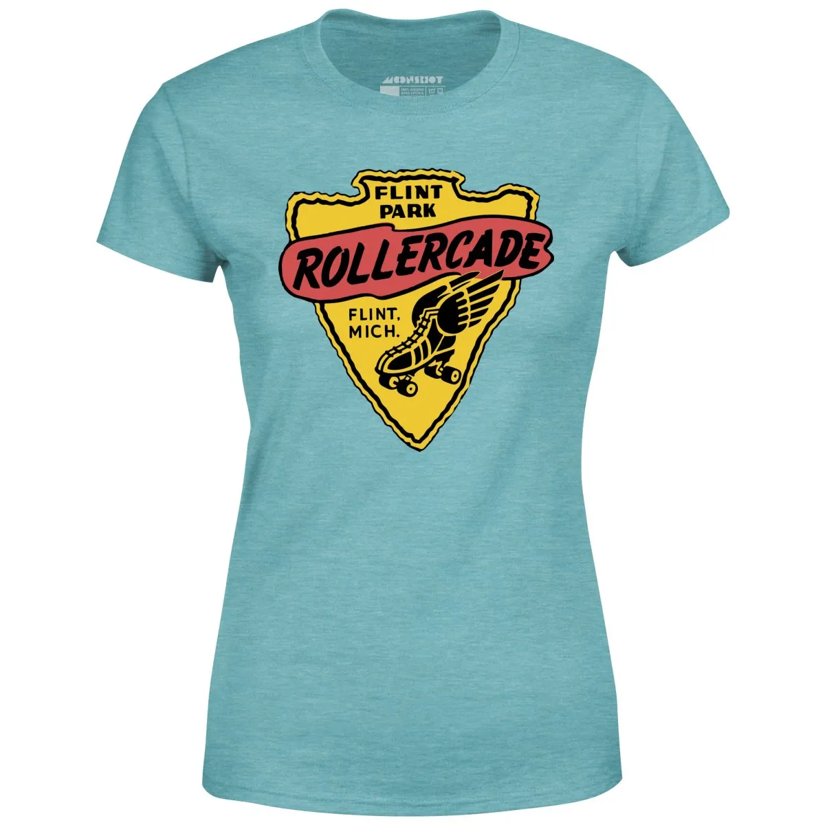 Flint Park Rollercade - Flint, MI - Vintage Roller Rink - Women's T-Shirt