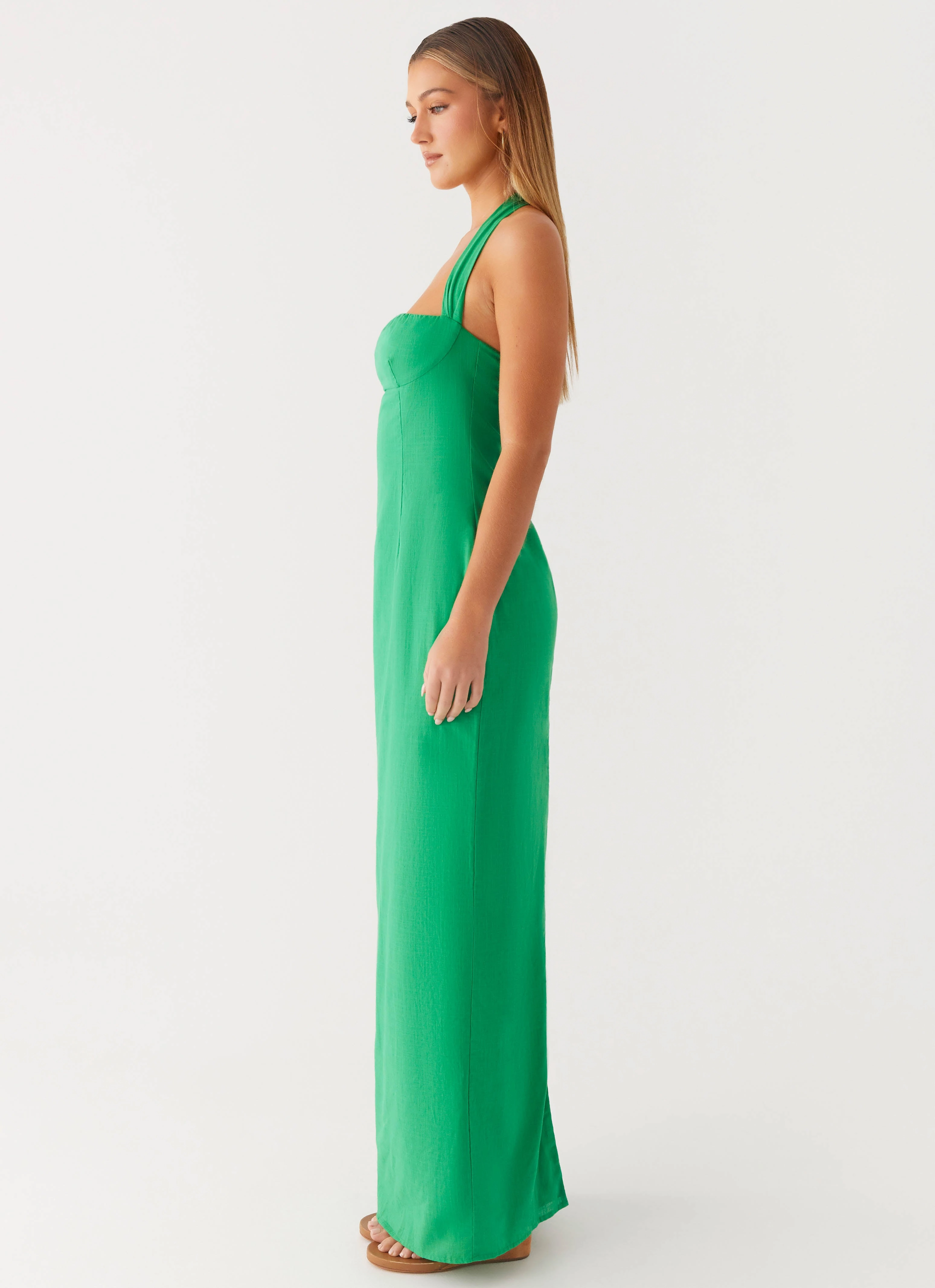 Allyse Maxi Dress - Cactus Morning Glow
