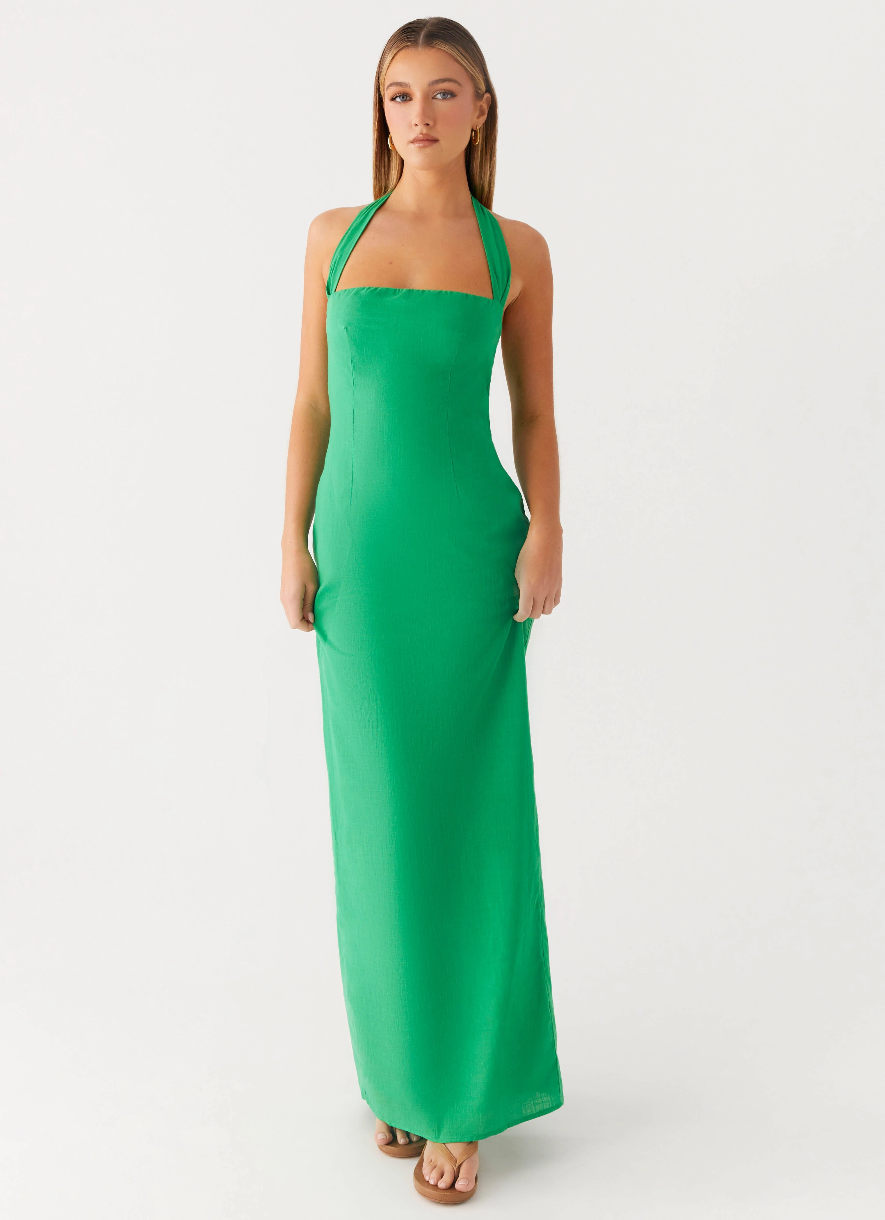 french chic Allyse Maxi Dress - Cactus