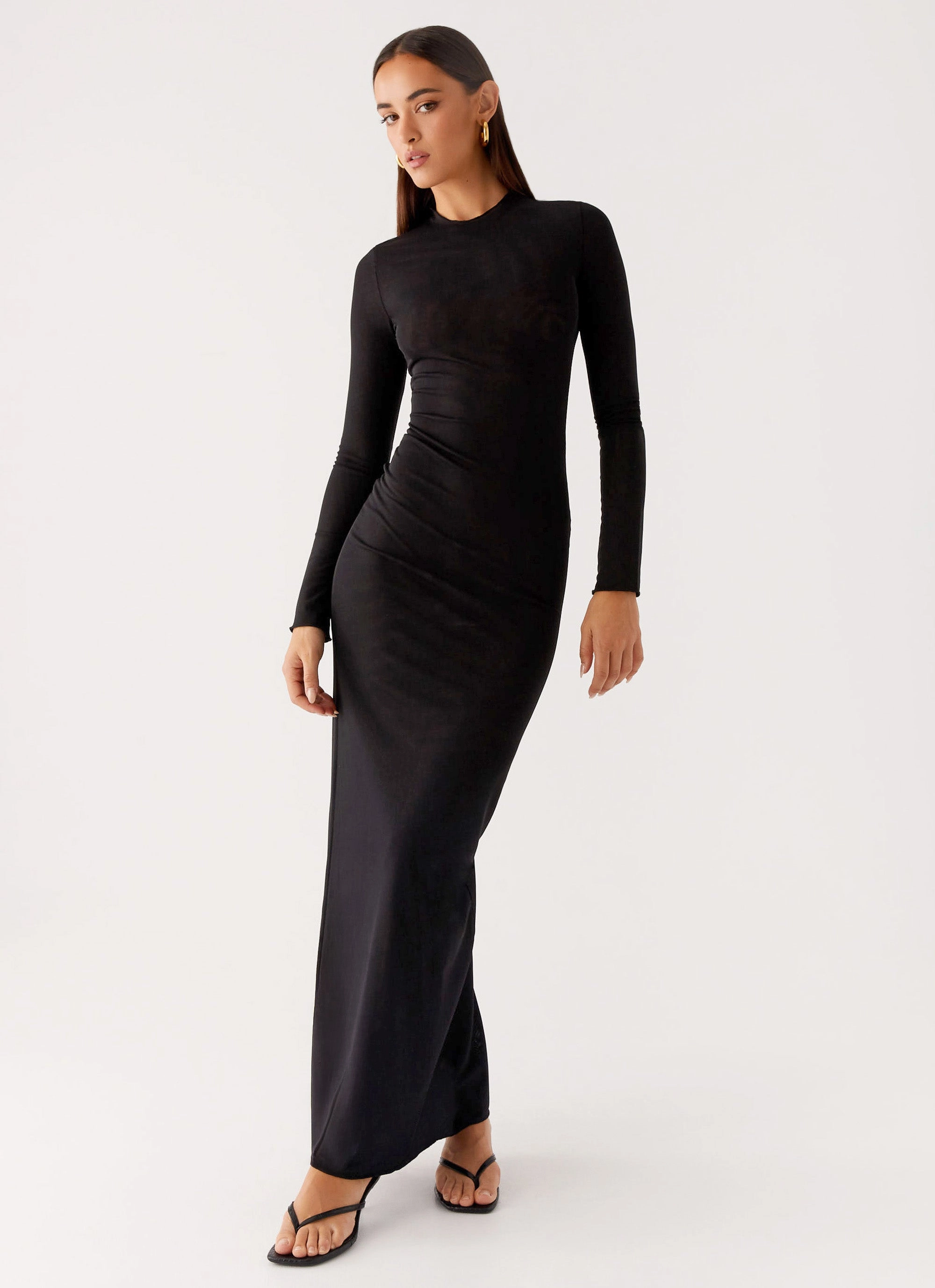 Motion Light Kamora Maxi Dress - Black