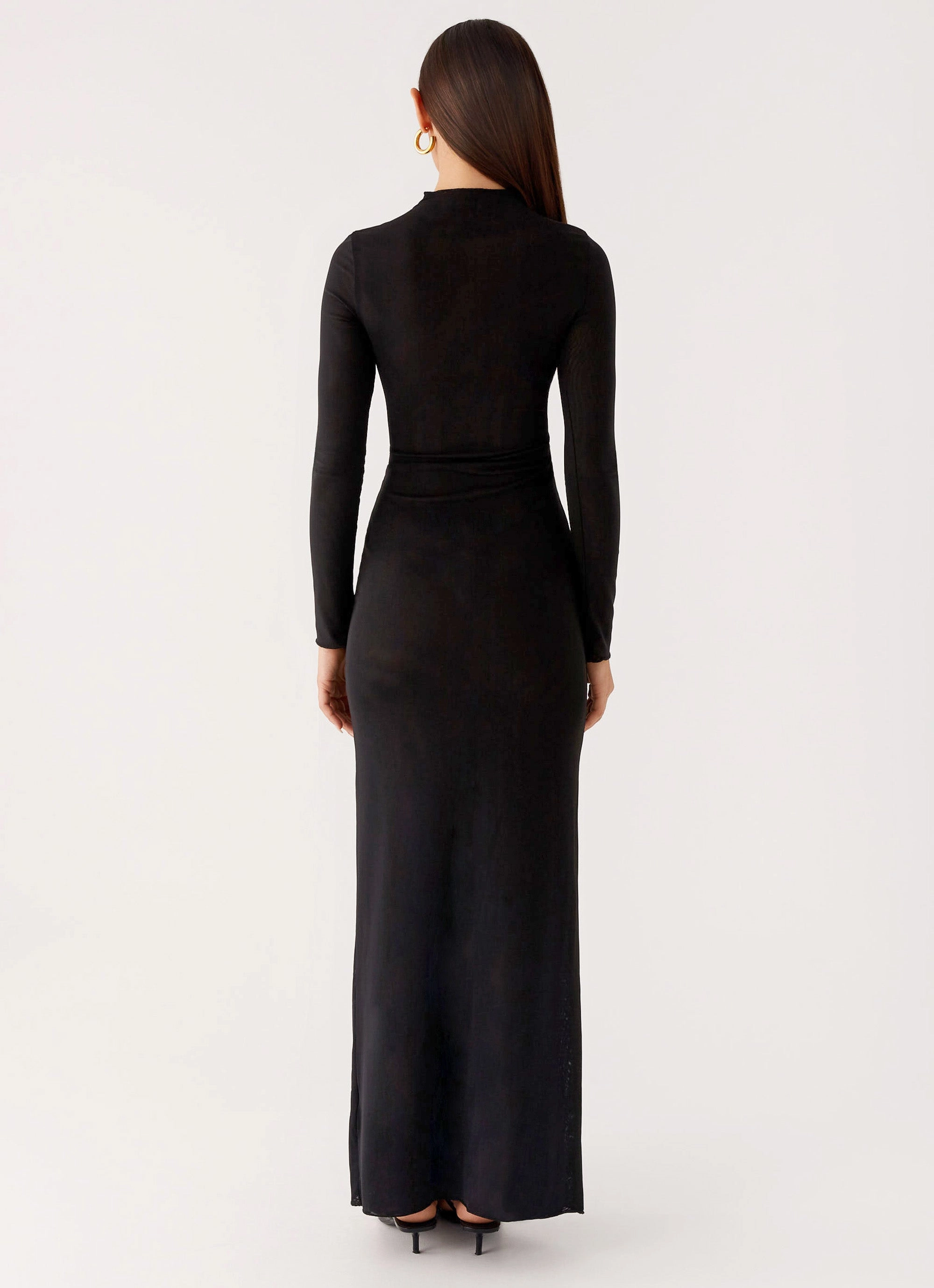 Soft Finish Kamora Maxi Dress - Black