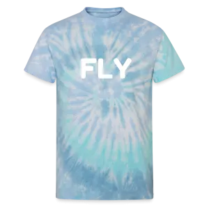 Fly Unisex Tie Dye Cotton T-Shirt