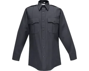 Flying Cross Deluxe Tropical Long Sleeve Shirt - LAPD Navy
