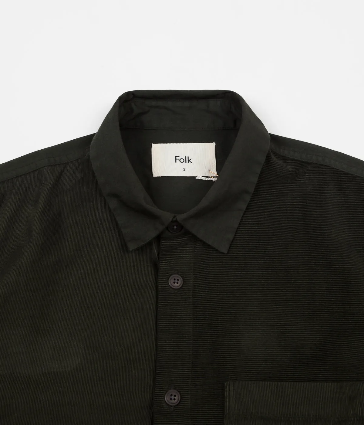 Folk Fraction Shirt - Deep Green