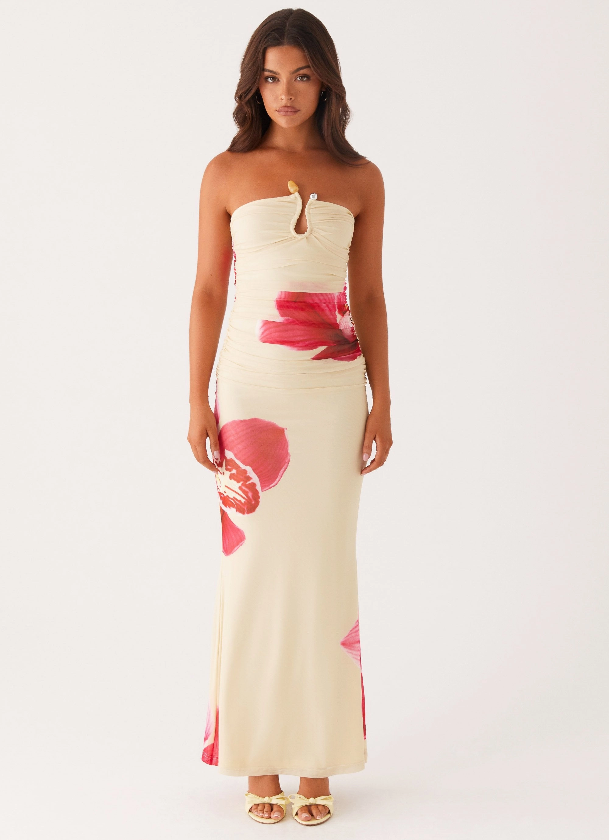 Rudy Maxi Dress - Orchid Yellow Breathable