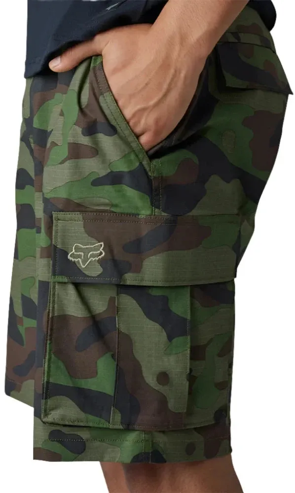 Fox SLAMBOZO CAMO SHORT - Green Camouflage
