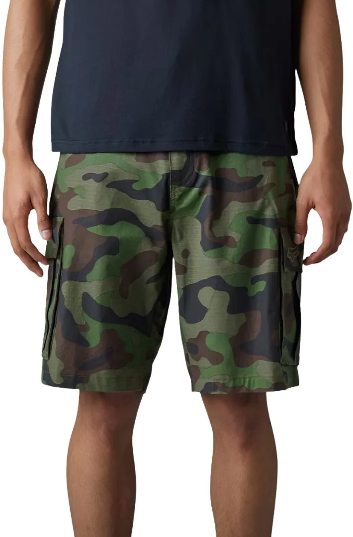 Fox SLAMBOZO CAMO SHORT - Green Camouflage