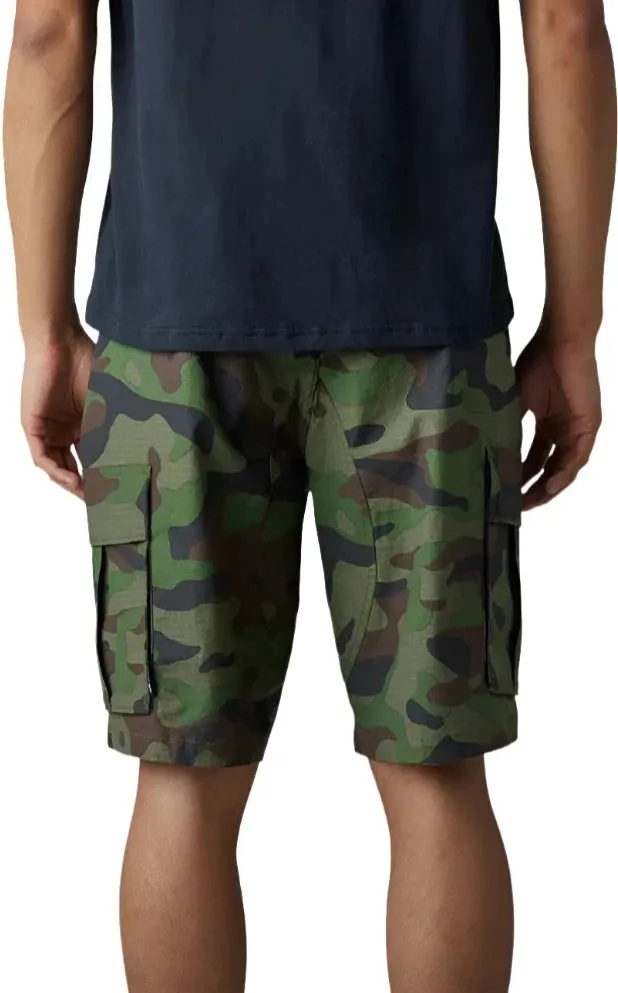 Fox SLAMBOZO CAMO SHORT - Green Camouflage
