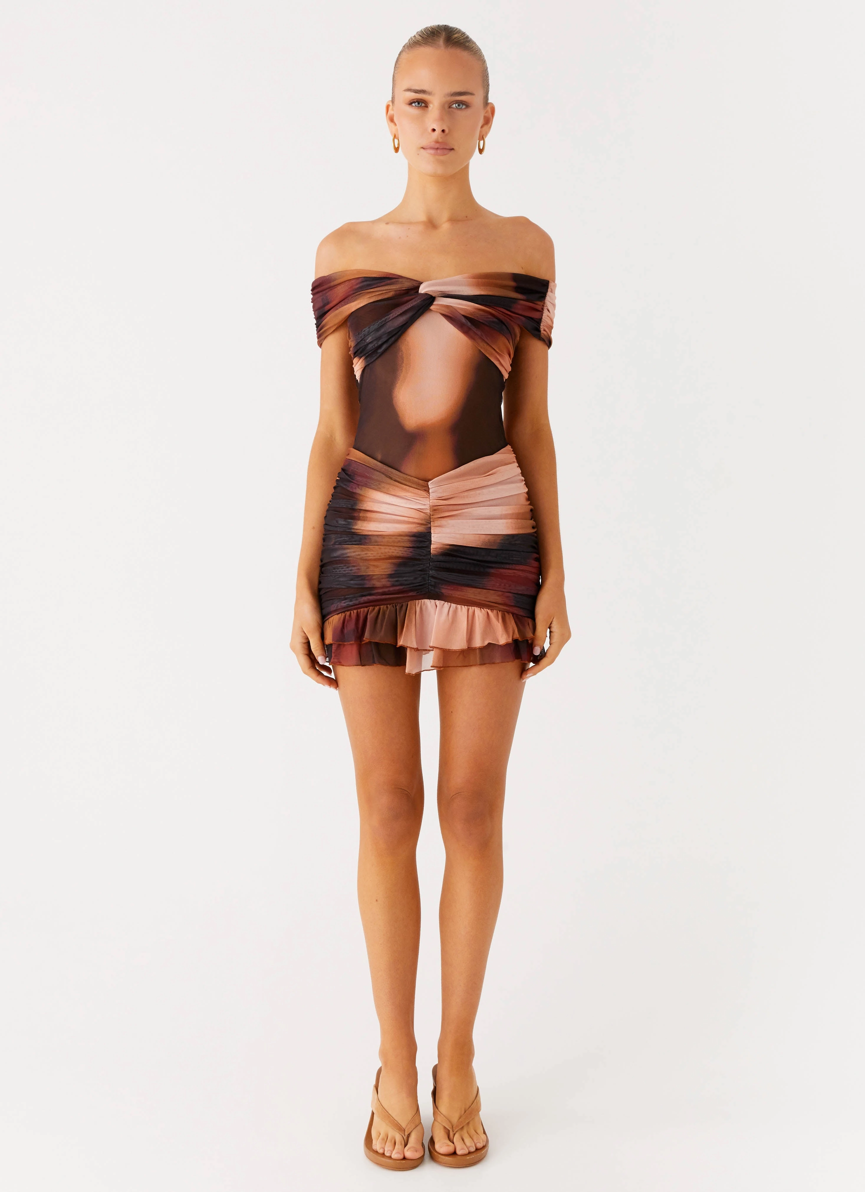 Frances Mini Dress - Black Gradient Day Love