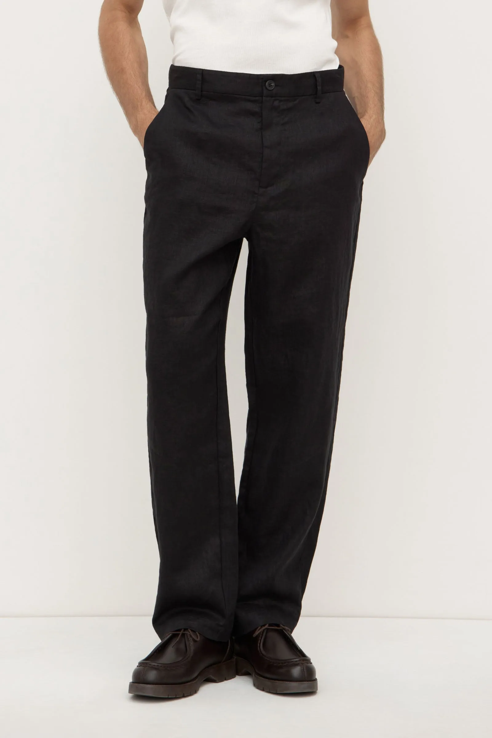 Organic Cotton Fiber Fraser Linen Pant
