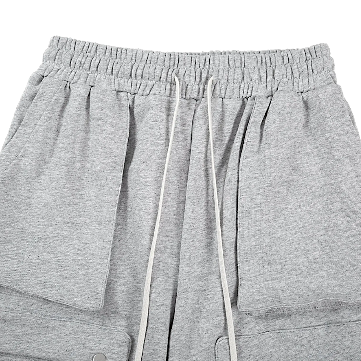 French terry multi pocket cargo short