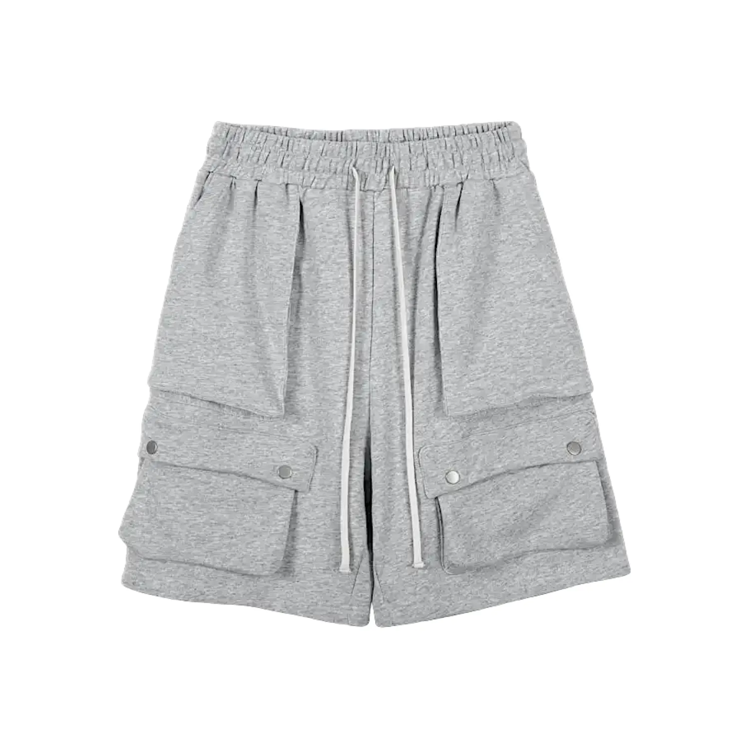 French terry multi pocket cargo short