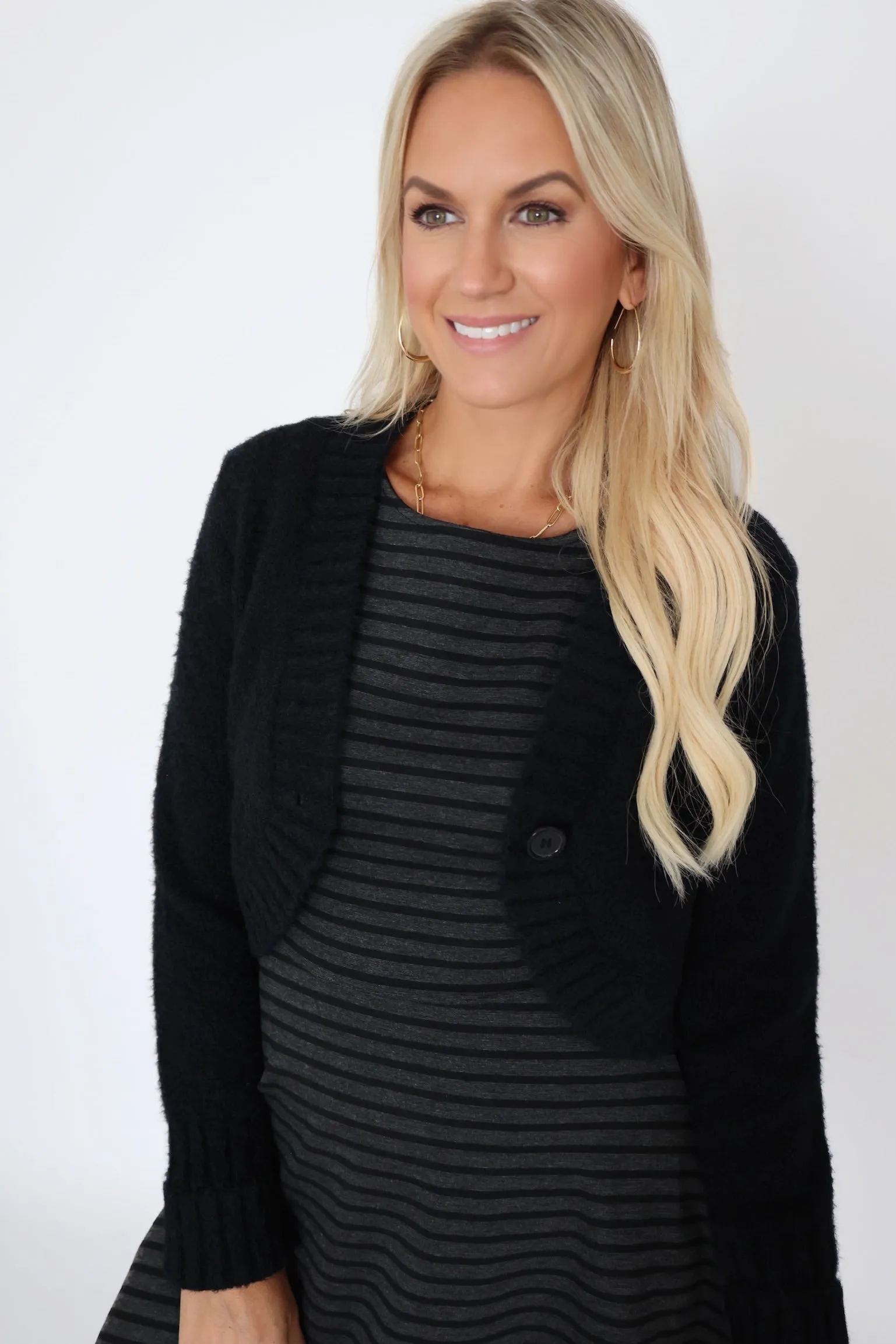 Heavyweight Fabric Ventilation Vents Rook Cardigan (FINAL SALE)