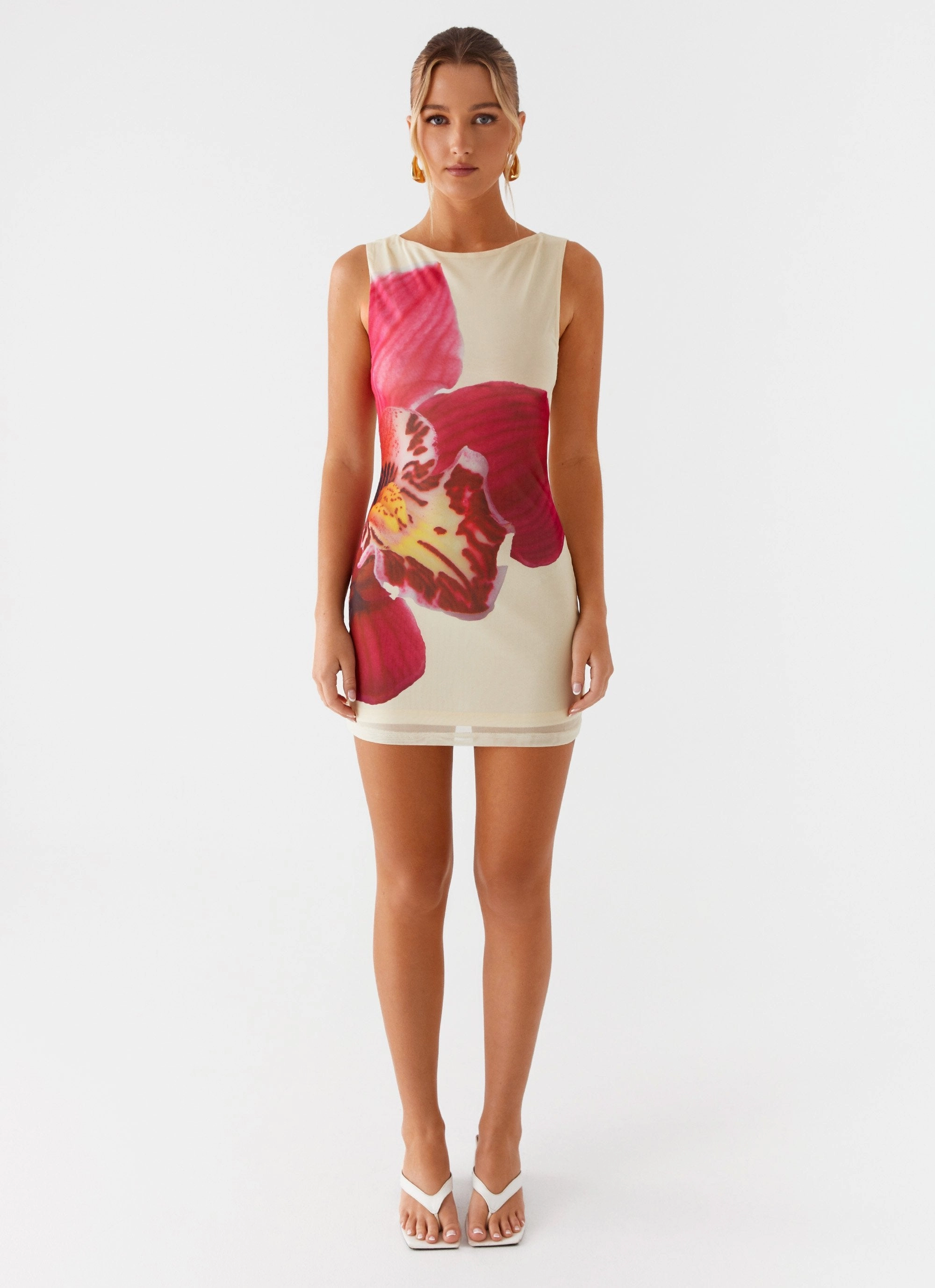 Timeless Cut Happy Hour Mini Dress - Yellow