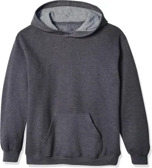 Fruit of the Loom Boys' Fleece Sweatshirts, Hoodies, Sweatpants & Joggers, Navy/Pacific Blue, Small