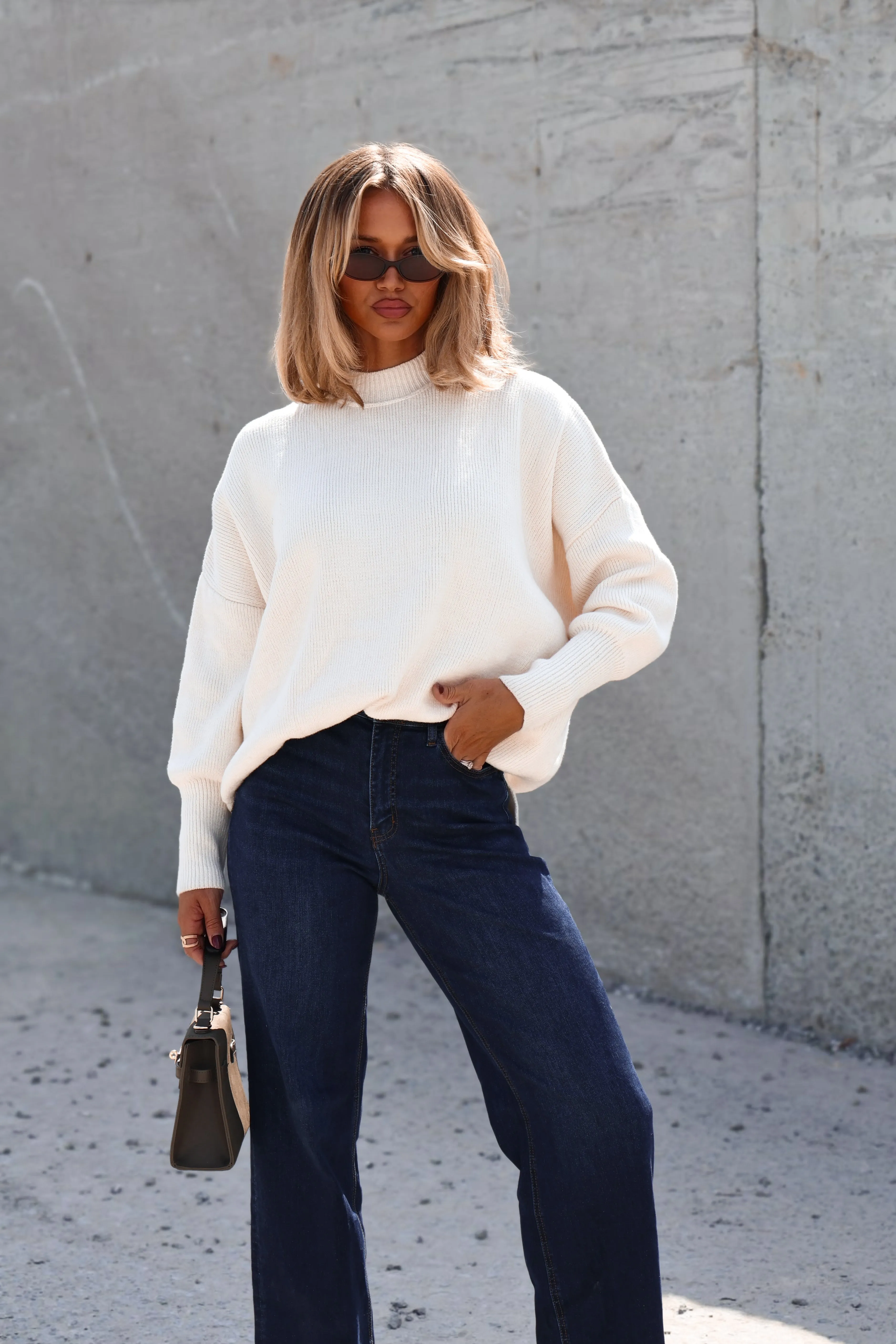 Full Moon Sweater Relaxed Waist