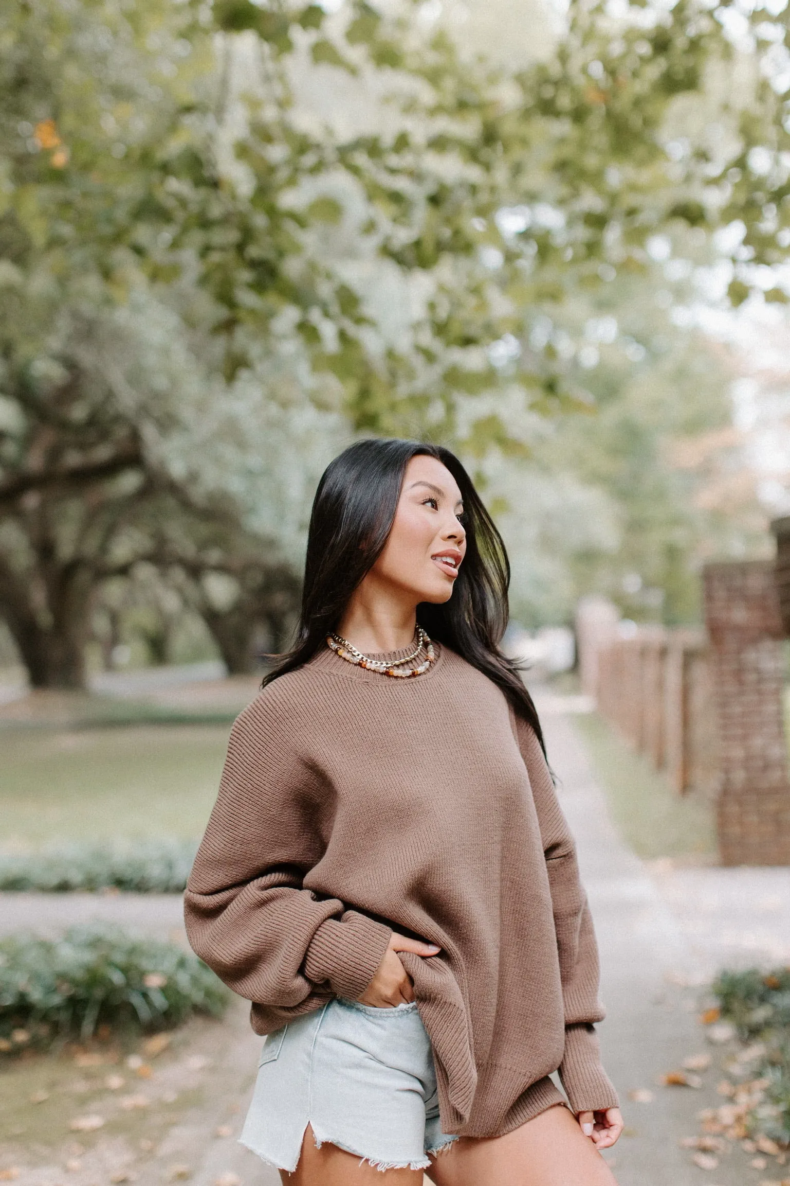 Full Moon Sweater Comfy Knit Look