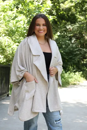 Water Based Coating Jayne Cardigan Jacket (FINAL SALE)