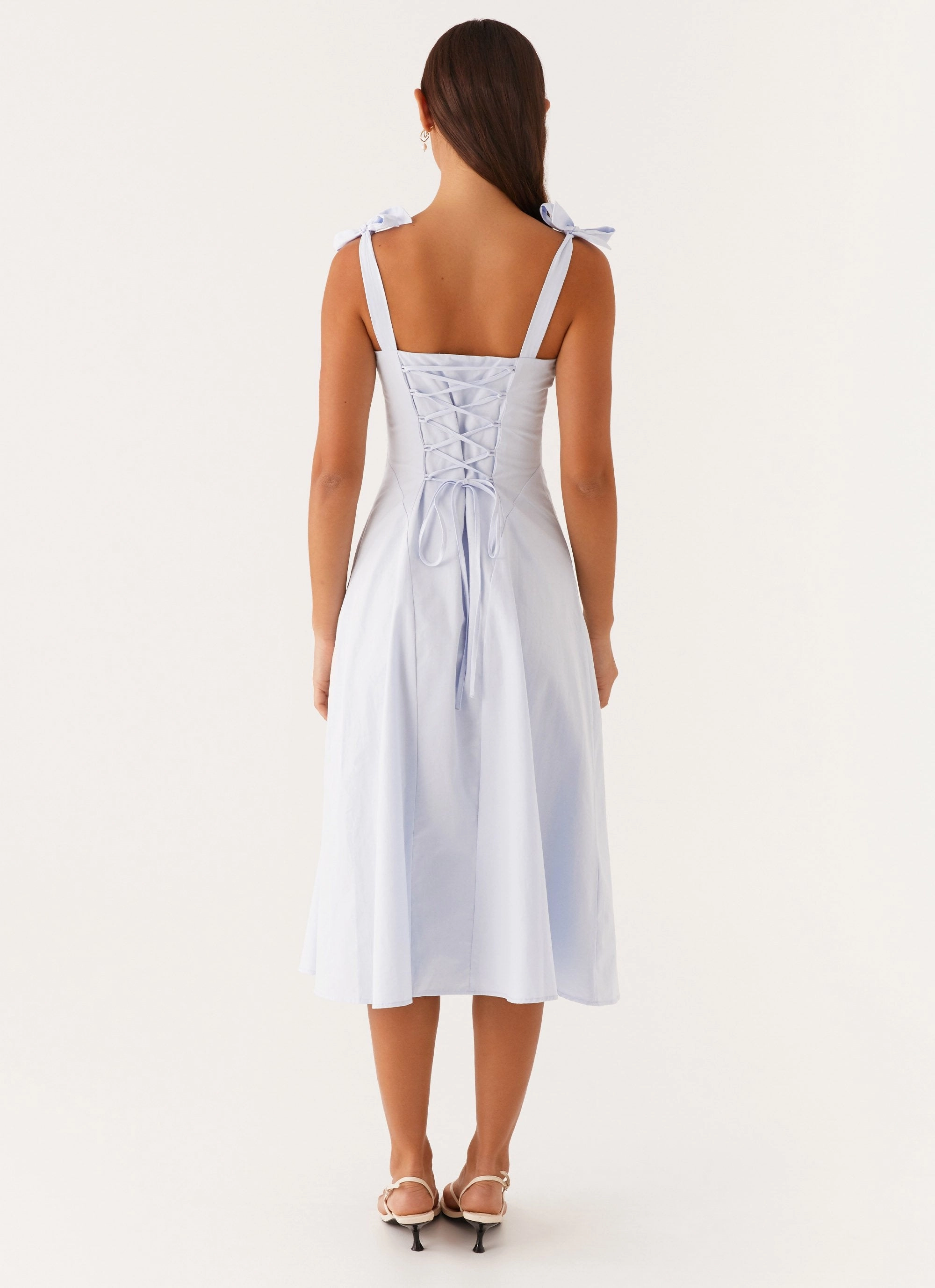 Smart Layer Adela Midi Dress - Blue