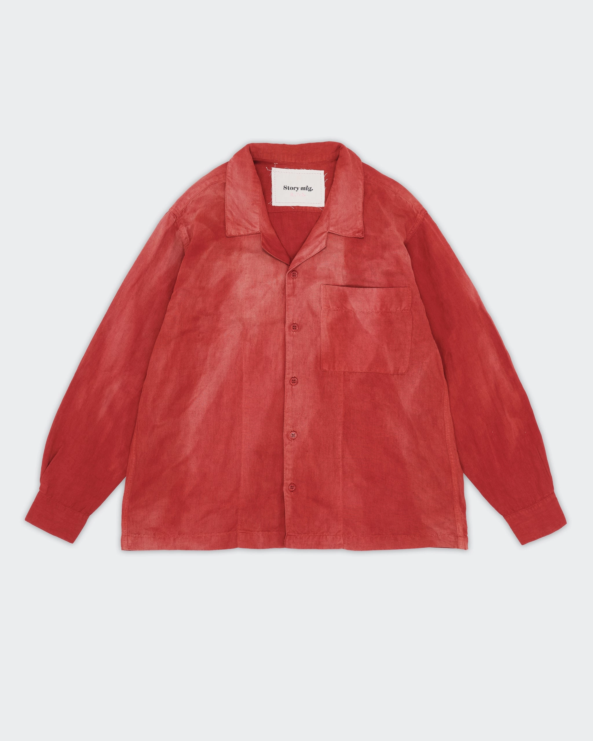 Fresh Form Stain-Resistant Greetings Shirt LS - R.T.S. CO-195SF