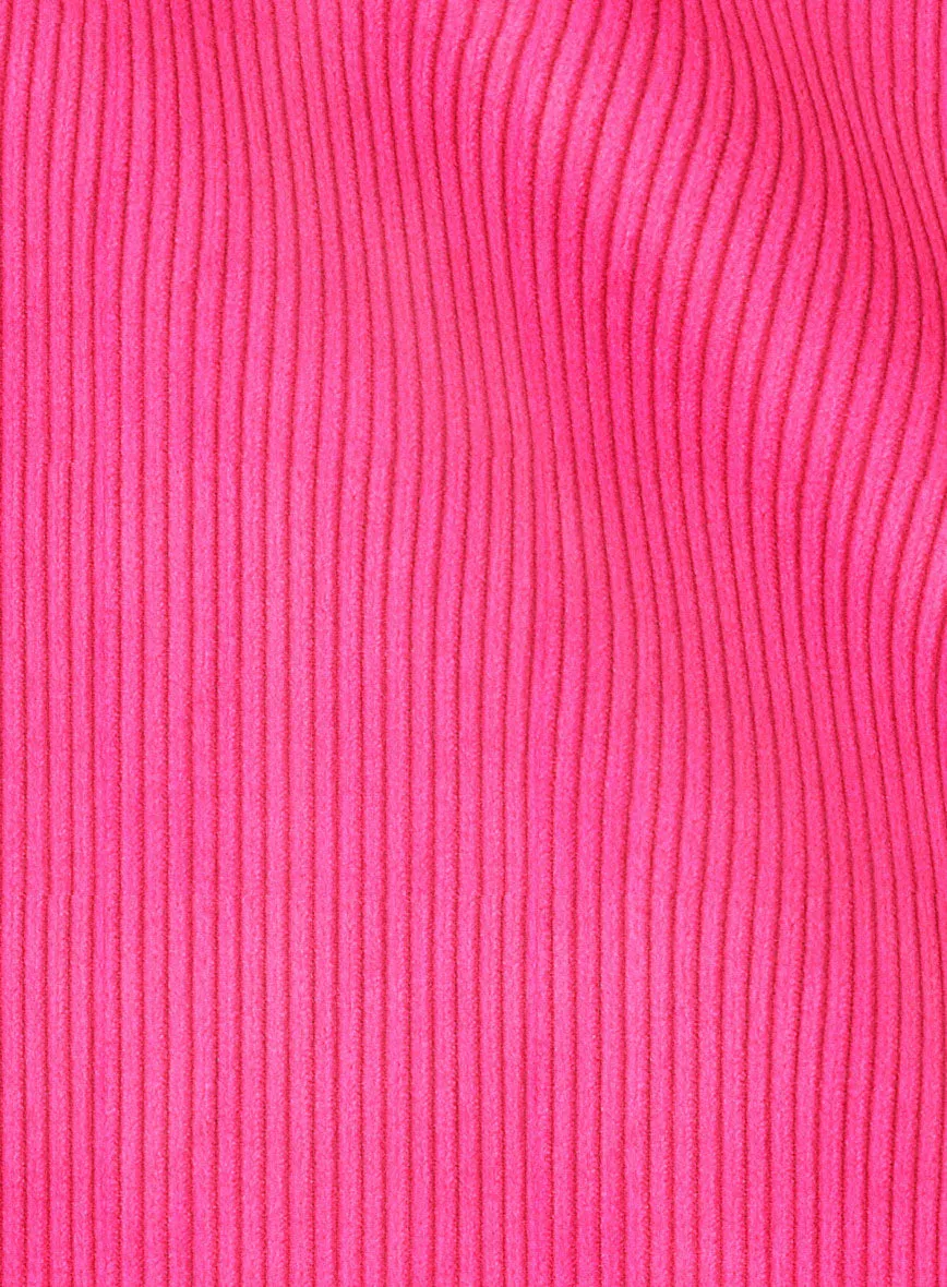Fusica Pink Corduroy Jacket