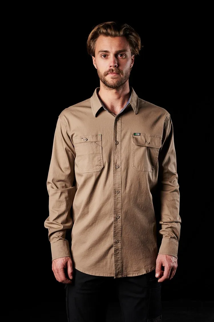 FXD LSH◆1 STRETCH WORK SHIRTS L/S - 3 GREAT COLOURS