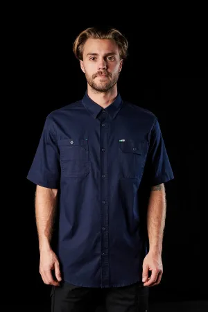 FXD Workwear  SSH.1 - SHORT SLEEVE STRETCH WORK SHIRT - NAVY