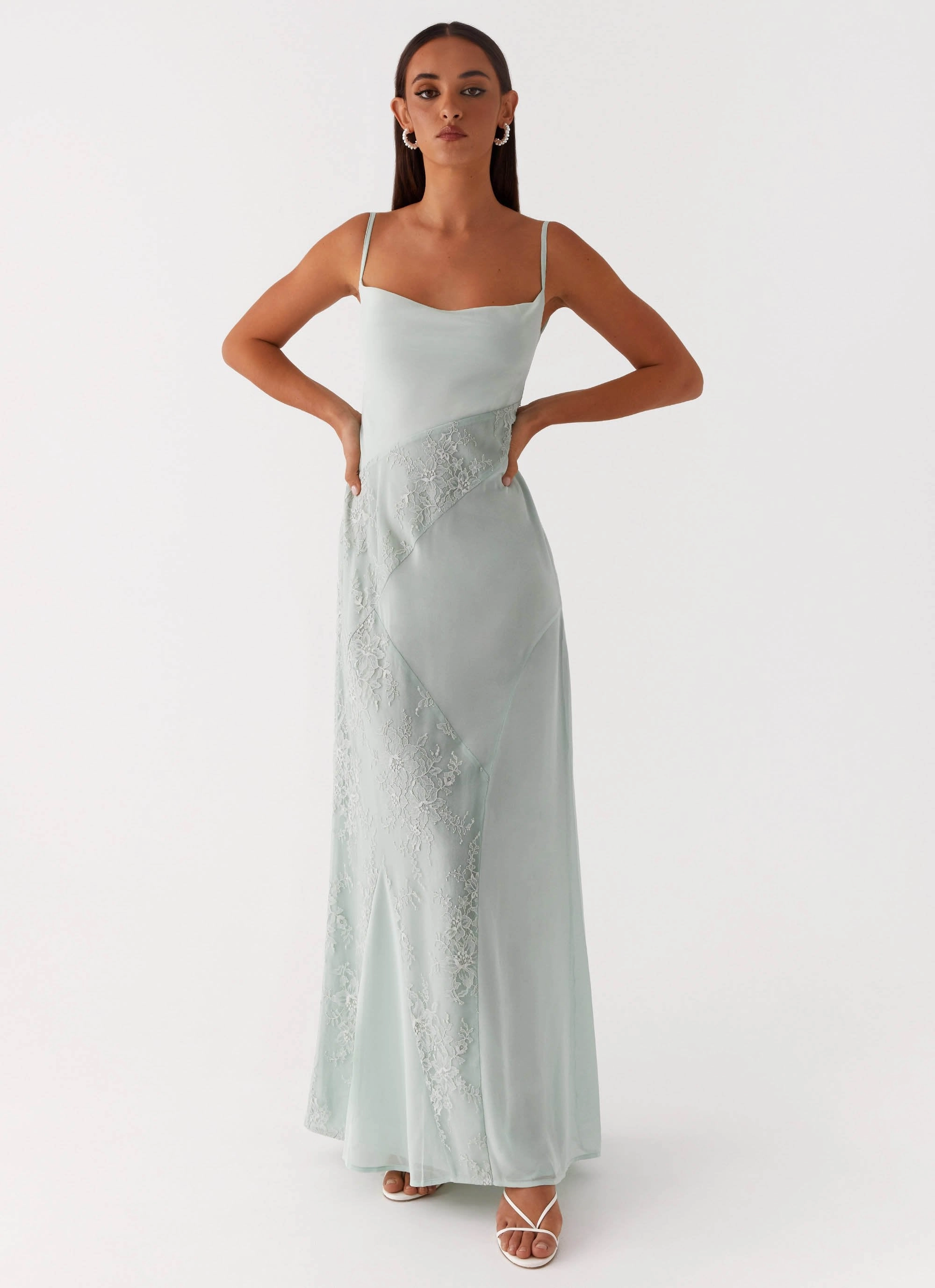 Gabriana Maxi Dress - Sage Stylish Comfort