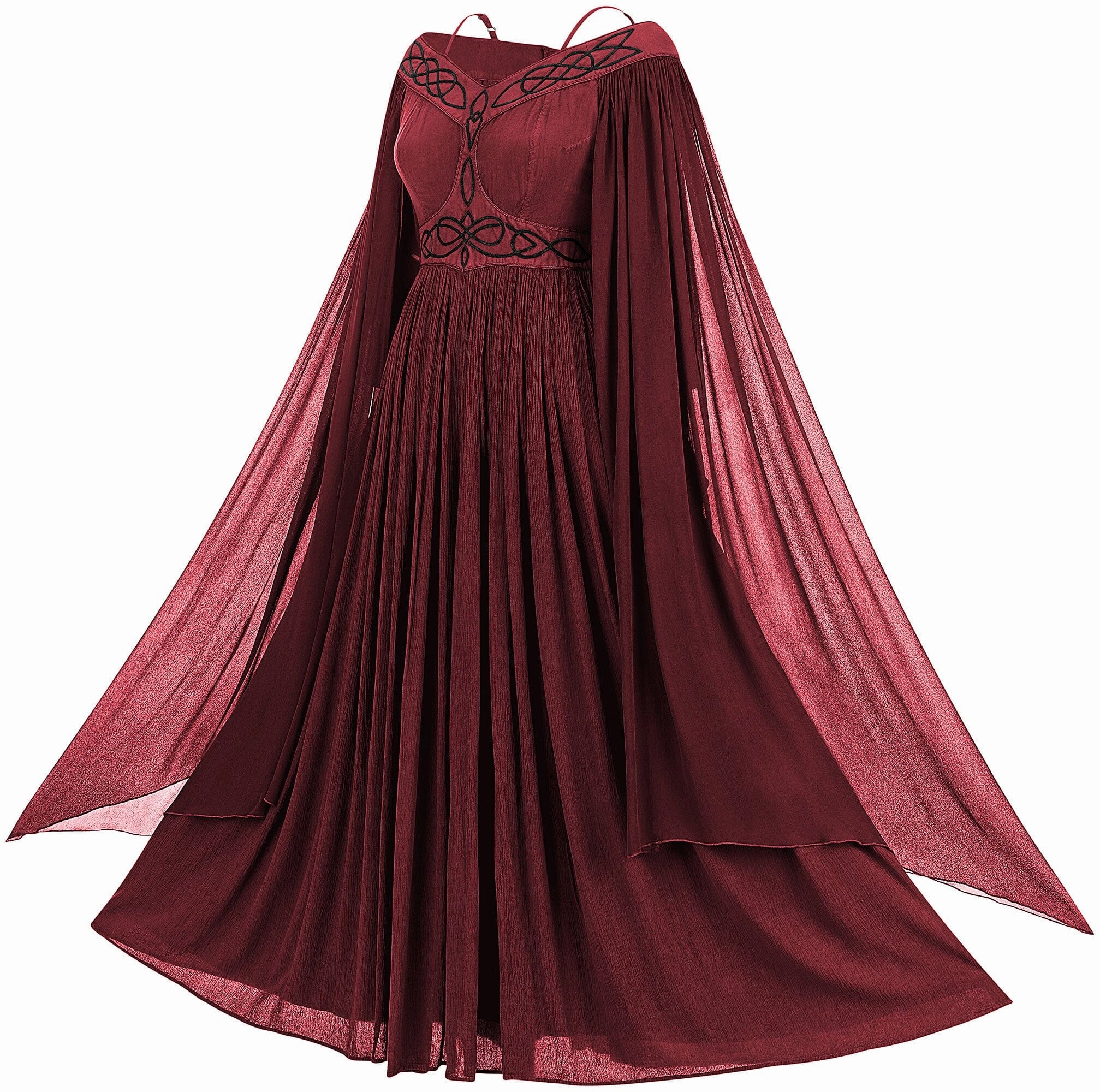 Galadriel Maxi Relaxed Comfort Look Dreamy Drape