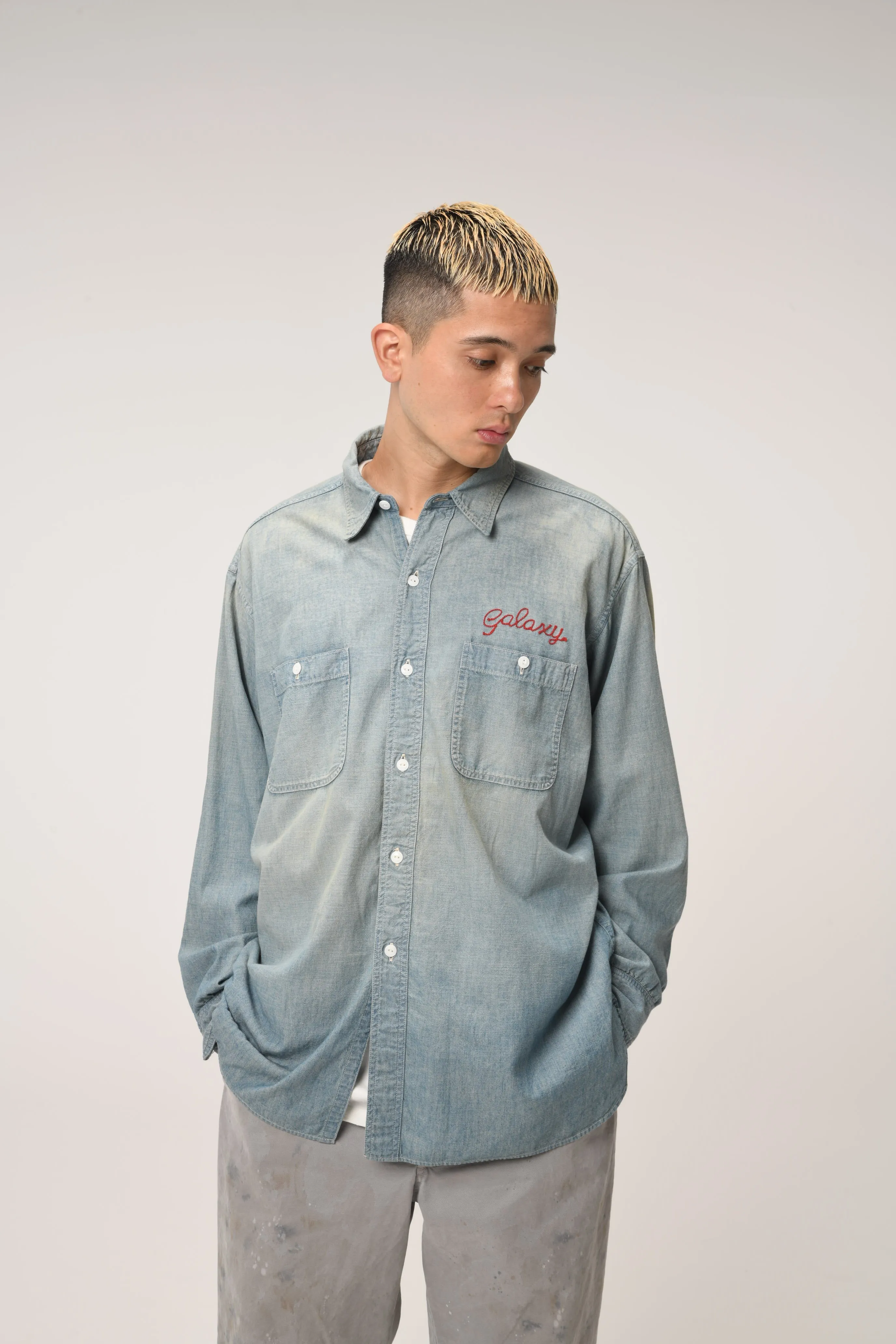 GALAXY SYRUP CHAMBRAY SHIRTS